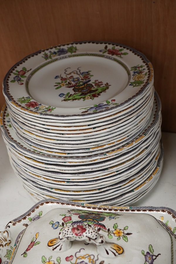 A collection of Copeland Spode Old Bow dinner wares